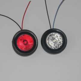 2 Inch Automotive LED Tail Lights Round Side Marker Clearance 12 Month Warranty